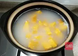 Illustration of how to make pumpkin porridge 6