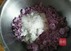 Purple Sweet Potato Pancake Recipe Illustration 4