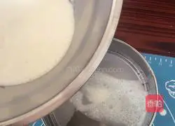 Yellow peach egg tart recipe 3