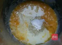 Eight-inch matcha chiffon cake Practice illustration 2