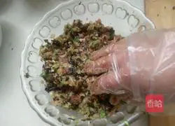 Illustration of how to make purple potato dumplings 8