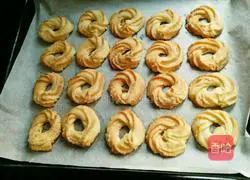 Illustration of how to make crispy cookies 6