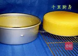 Coconut milk chiffon cake Practice illustration 7