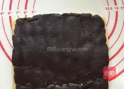Illustration of how to make marble cookies 10