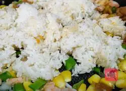 Egg tart baked rice recipe 4