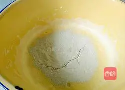Illustration of how to make egg matcha cookies 6