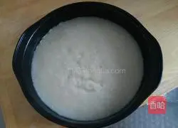 Illustration of how to make glutinous rice rolls with bean paste 4