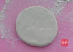 Illustration of how to make bean paste cake 10