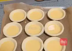 Illustration of making homemade egg tart liquid 5
