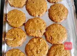 Illustration of how to make caramel walnut chip cookies 11 
