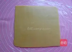 Illustration of how to make braided biscuits with strawberry jam filling 10