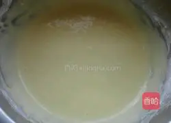 Illustration of how to make half-cooked cheesecake 5