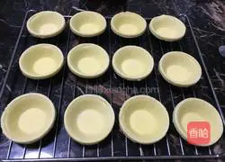 Illustration of how to make oil-free egg tarts 2
