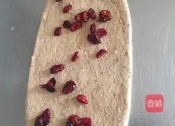 Illustration of how to make whole wheat cranberry toast 7
