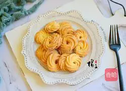 Cream Illustration of how to make cookies 8