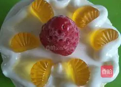 Illustration of how to make mini yogurt cakes 8