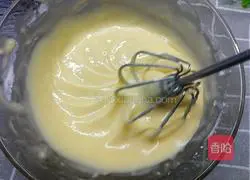 Illustration of how to make honey bean cake 8