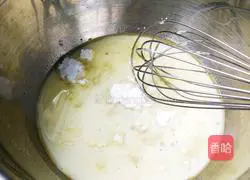 Afternoon tea #8-inch sesame chiffon cake recipe illustration 1