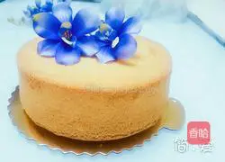 Illustration of how to make eight-inch chiffon cake 24