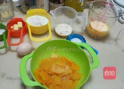 Illustration of how to make pumpkin pie 1