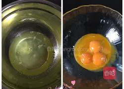 Illustration of how to make chiffon cake 2