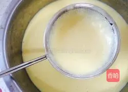 Milk cake.Illustration of how to make it 6