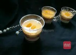Yellow Peach Mousse Cake Cup Recipe Illustration 16
