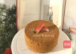 Chocolate Tartary Buckwheat Chiffon Cake Recipe Illustration 14