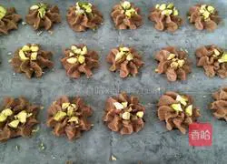 Illustration of how to make cocoa nut cookies 10