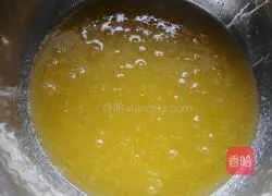 Illustration of how to make walnut cake 1