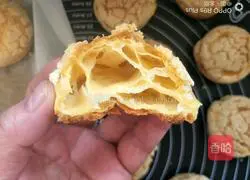 Illustration of how to make crispy puffs 17