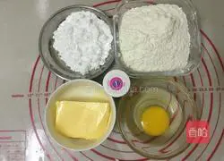 Illustration of how to make rose cookies 1