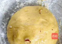 Illustration of how to make peanut soft cake 1