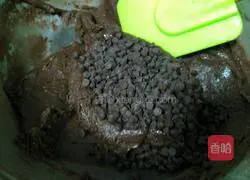 Chocolate Bean Soft Cookies (Quduoduo) Recipe Illustration 3