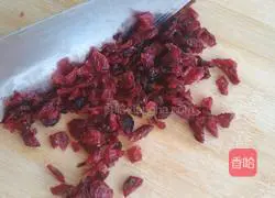 Illustration of how to make cranberry cookies 2