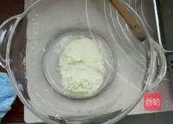 Illustration of how to make bean paste twist cake 4