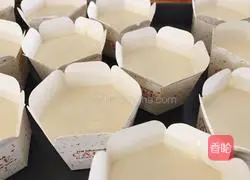 Japanese-style light cheese (cheese) Cup cake recipe illustration 9