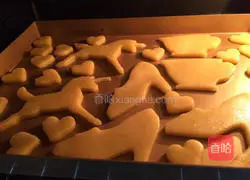 Illustration of how to make delicious chocolate-shaped cookies 5