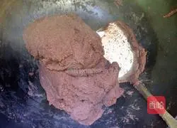 Homemade red bean paste Illustration of how to make stuffing 7