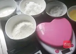 Chiffon cake Illustration of how to do it 1