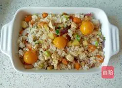 Cheese Baked Rice Recipe Illustration 7