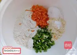 Illustration of how to make vegetable donuts 3