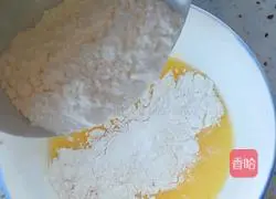 Illustration of how to make chiffon cake 2