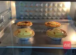 Illustration of how to make original egg tarts 3