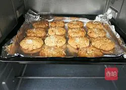 Illustration of making walnut cake 14