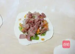 Illustration of how to make small cheese pie 6