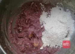 Apple, Brown Heart and Purple Sweet Potato Pie Recipe Illustration 4