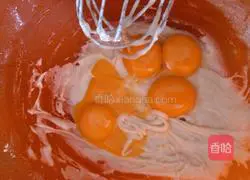 Illustration of how to make meat floss cake 6