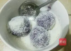 Illustration of how to make purple sweet potato glutinous rice 11