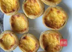 Raisin Egg Tart Recipe Illustration 9